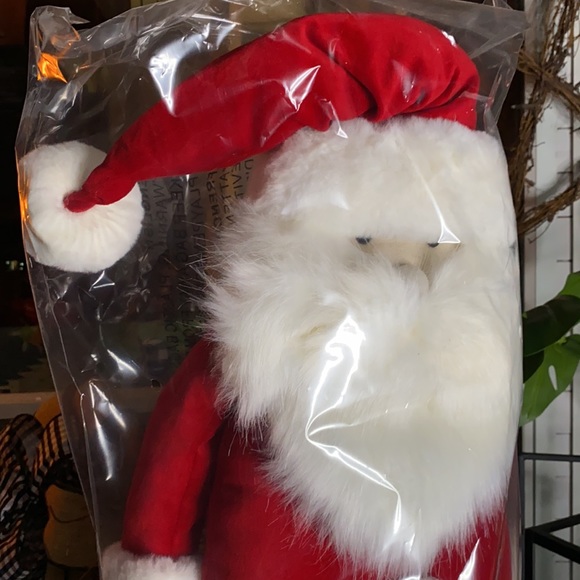 Pottery Barn Kids Large Standing Velvet Santa Claus Holiday Decor 🎅🏻🎁🎄 - Picture 6 of 11